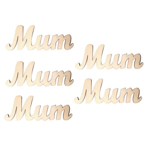 5pcs maman morceau bois - morceau, de