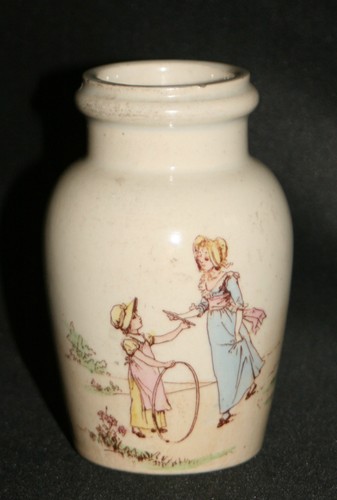 Ancien pot moutarde - ancien, à