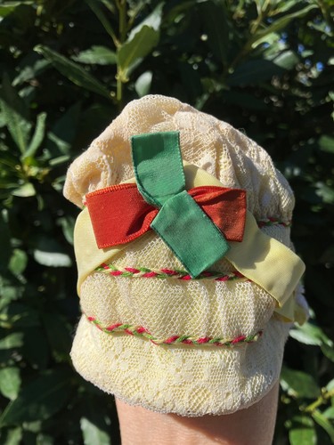 Poupée ancienne chapeau - poupée,