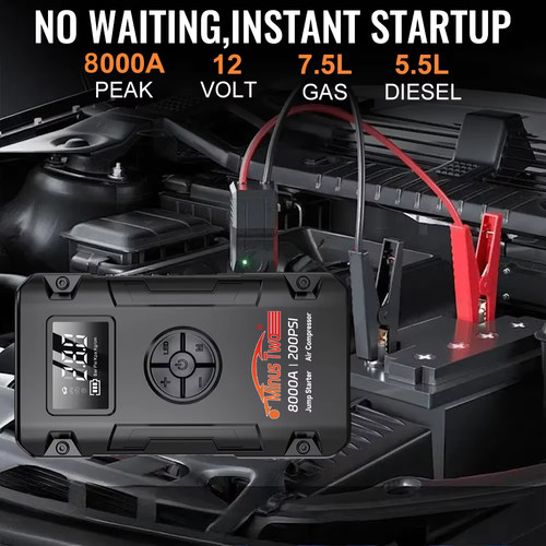 Démarreur voiture 12v booster - voiture,