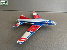 Jouet Ancien Tôle Avion CIJ Friction France Vintage