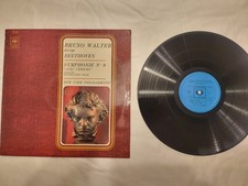 BEETHOVEN - DISQUE 33 T : SYMPHONIE NUMERO 9 PAR BRUNO WALTER / VINTAGE 70/80