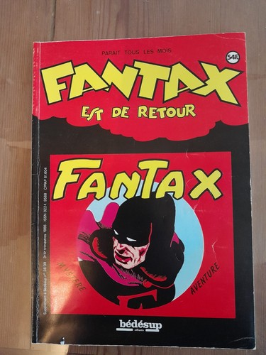 Fantax est retour bedesup - retour,