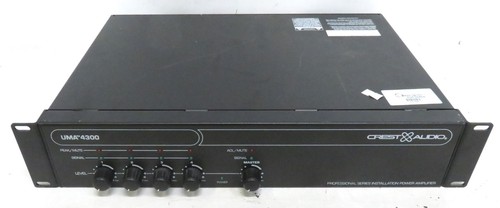 Crest audio uma 4300 utility - uma,