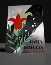Art Deco Happy Birthday