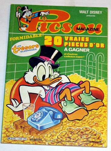 Picsou magazine au - 1, n°