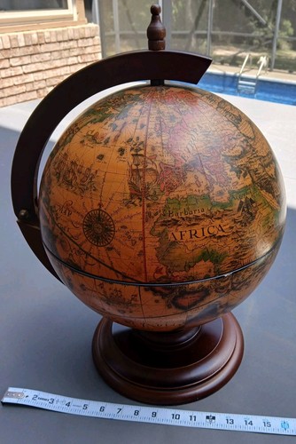Vintage italian tabletop globe - tabletop,
