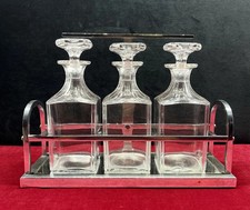 BACCARAT TANTALE SERVICE CARAFE CAVE A LIQUEUR WHISKY CRISTAL TAILLE ART DECO BH