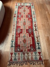 Tapis Kilim ancien 76 x 230