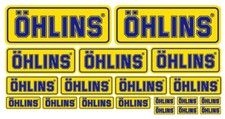 FE STICKER OHLINS MOTO DECAL