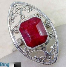 1 Bague Victorienne sertie