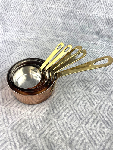 Lot casseroles cuivre - 5,