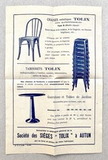 Publicité Tolix dans son