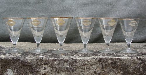 Lot anciens verres à - de,