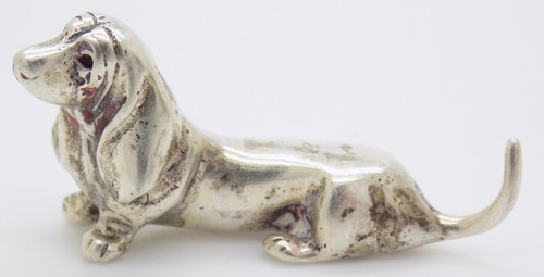 Teckel miniature argent 925 - teckel,
