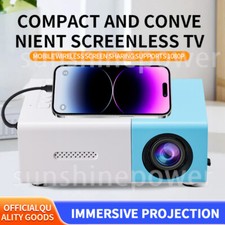 Mini Projector 3D LED Mini WiFi Video Home Theater Cinema For IOS Android System