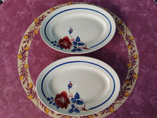 2 Plats Ovales anciens KG