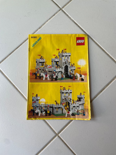 Notice originale lego 6080 set - originale,