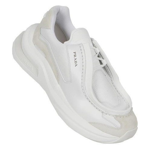 Prada sneakers cuir brossé - sneakers, en