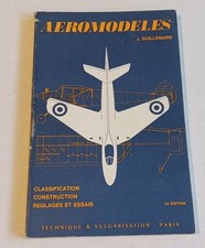 LIVRE AEROMODELISME MAQUETTE AVION JOUET ANCIEN 1973 RARE 