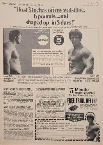 1973 joe weider minute body - 1973,