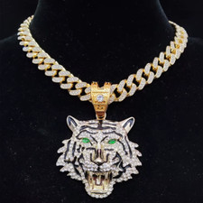 Hip Hop 3D Tigre Pendentif