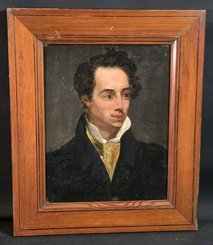 Tableau ancien huile - , toile