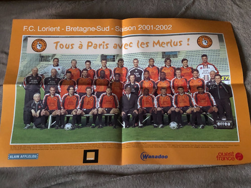 Poster affiche fc lorient - poster,