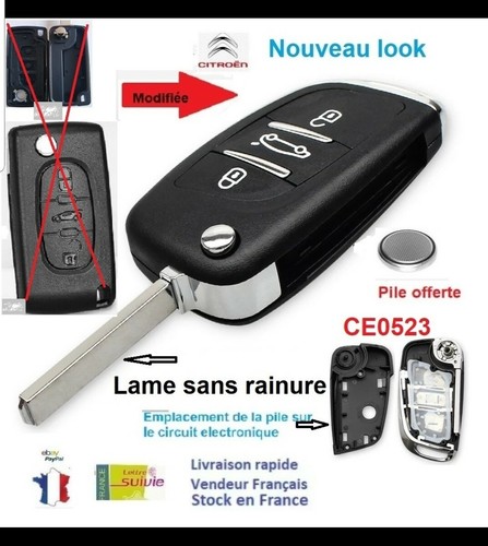Coque plip clé modifiee 3bts - coque,