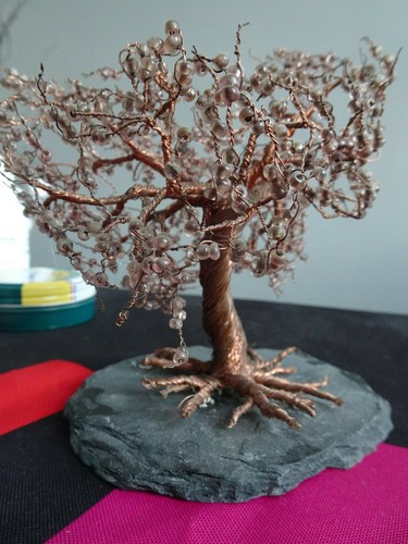 Arbre perles rocaille - de,