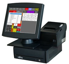 Noir FSC Caisse Écran Tactile