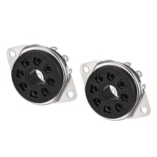 8pin Tube Prise Vide Tube Protection Plaque pour KT88 6SL7 Tube Coffret de 2