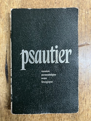 Psautier version oecuménique - psautier,
