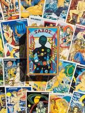 Tarot Karmique Astrologique (1991) – Jeu Divinatoire Vintage Rare Complet 