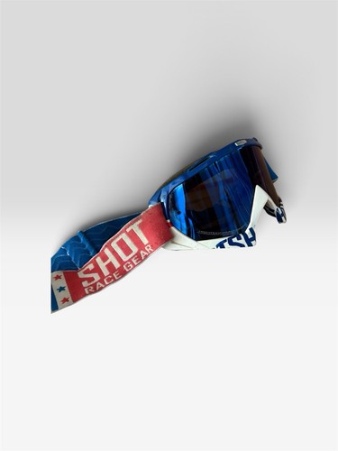 Masque moto cross shot bleu - shot,