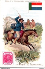 24554 Chromo Choocolat d'Aiguebelle - La Poste au Transvaal