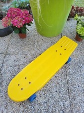 💥 ... PLANCHE SKATEBOARD ROLLET JAUNE VINTAGE 1970' ... 💥