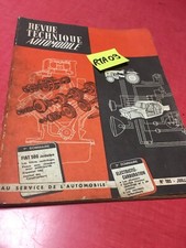 Revue Technique Automobile FIAT 500 Jardinière édition 1962