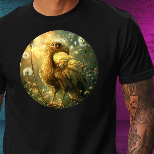 Mens dodo bird and - dodo, dandelion