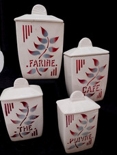 SERIE à EPICES  4 POTS en