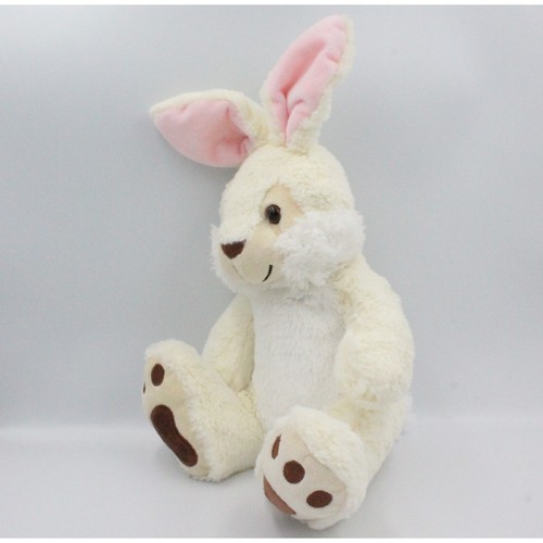 Doudou lapin blanc - , marron