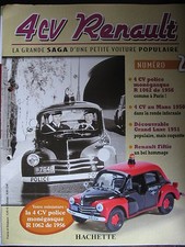 FASCICULE  2 RENAULT 4CV  POLICE MONEGASQUE R1062 DE 1956 4 CV