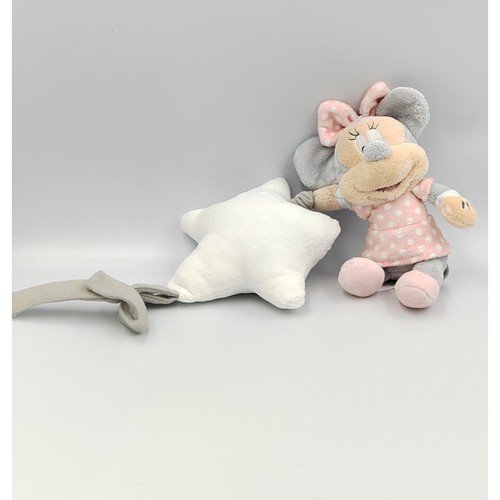 Doudou musical minnie rose - doudou,