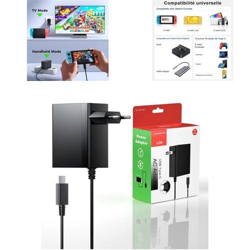 Chargeur usb pour nintendo - pour,