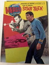 STAR TREK  classic comic N° 6   Les Heros de l ' Aventure  édition des remparts
