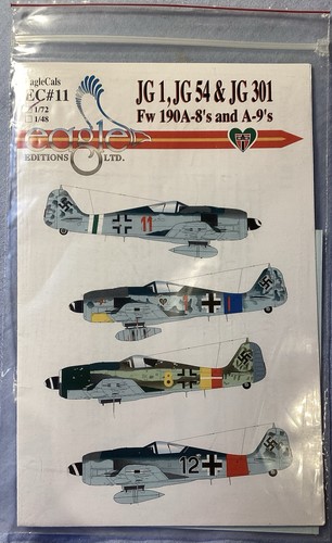 Decals eagle cals fw190 - decals,