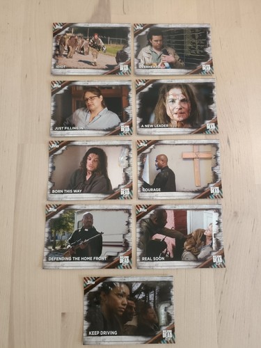 Lot cartes the walking dead - 9,