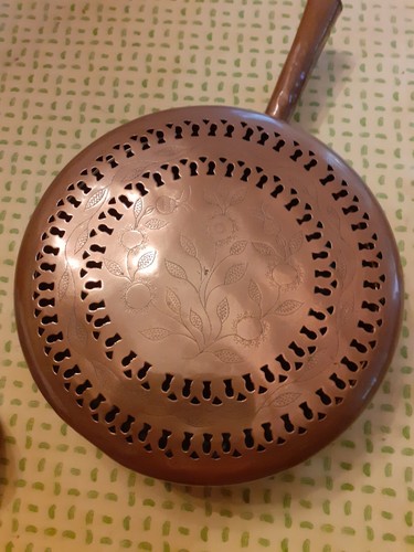 Authentique bassinoire cuivre