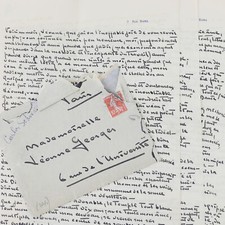 Carlos SCHWAB Deux lettres