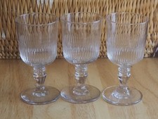 3 verres Baccarat ancien